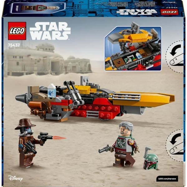 LEGO Star Wars 75437 Cobb Vanthin kiituri - Rakennuslelu 7+ vuotiaille - Lahja