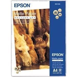 EPSON Mat fotopapir S041256 - 167g / m2 - A4 - 50 ark