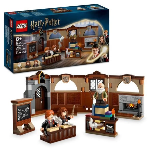 LEGO Harry Potter 76442 Tylypahkan linna: Loitsuluokka � Ker�ilij�n lelu