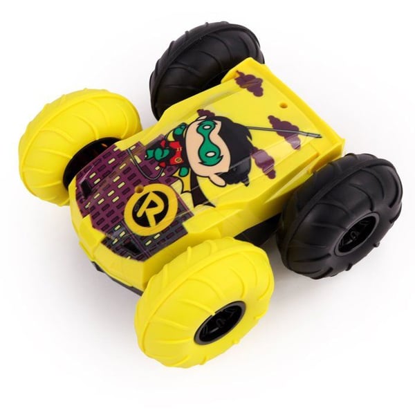 Flip Batman vs. Robin RC -kauko-ohjattava temppu - TURBO CHALLENGE - 096644 - Kaksipuolinen - Temput - DC-lisensoitu - Ik� 3+