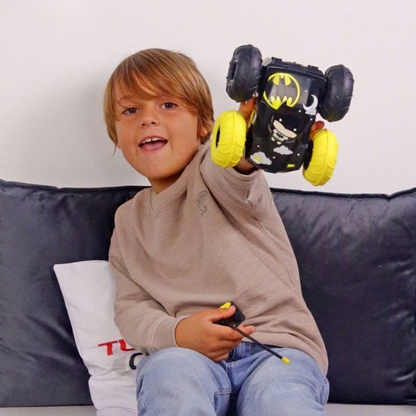 Flip Batman vs. Robin RC -kauko-ohjattava temppu - TURBO CHALLENGE - 096644 - Kaksipuolinen - Temput - DC-lisensoitu - Ik� 3+