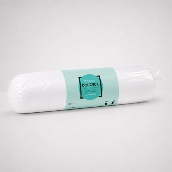 Microfiber bolster 90cm