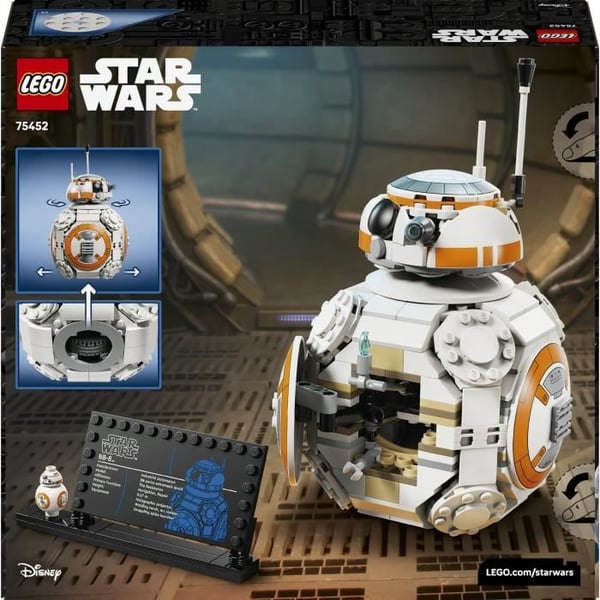 LEGO Star Wars 75452 BB-8 Astromekaniikkadroidi - Rakennussetti pojille tai tyt�ille 10+ ik�vuoteen asti