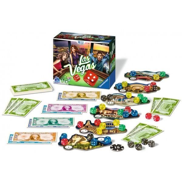 RAVENSBURGER Las Vegasin lauta- ja ilmapiiri