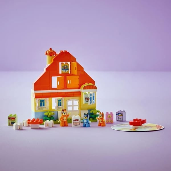 LEGO DUPLO 10459 Blueyn perhekoti ja muistipeli - Luova leikki 3 vuotta