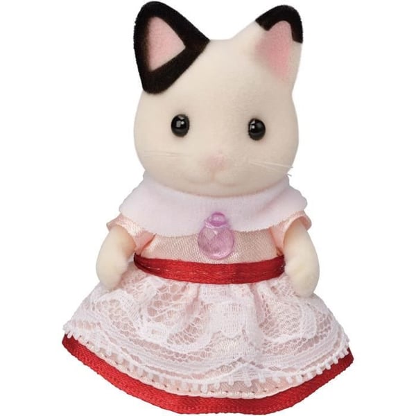 Pigen med to -farvekat og hendes f�dselsdag snack - Sylvanian Families - 5646 - Fra 3 �r gammel