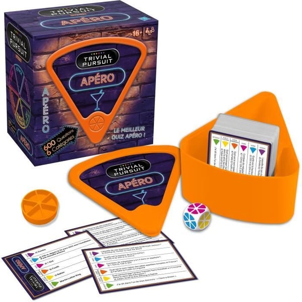 TRIVIAL PURSUIT Aperitiftur - Br�tspil - VINDERTR�K