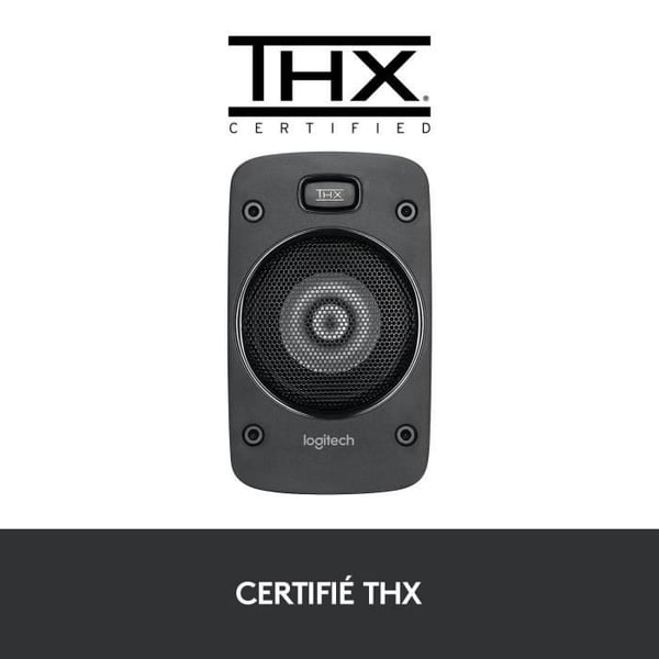 Logitech-h�jttalere 5.1 - Z906 500W
