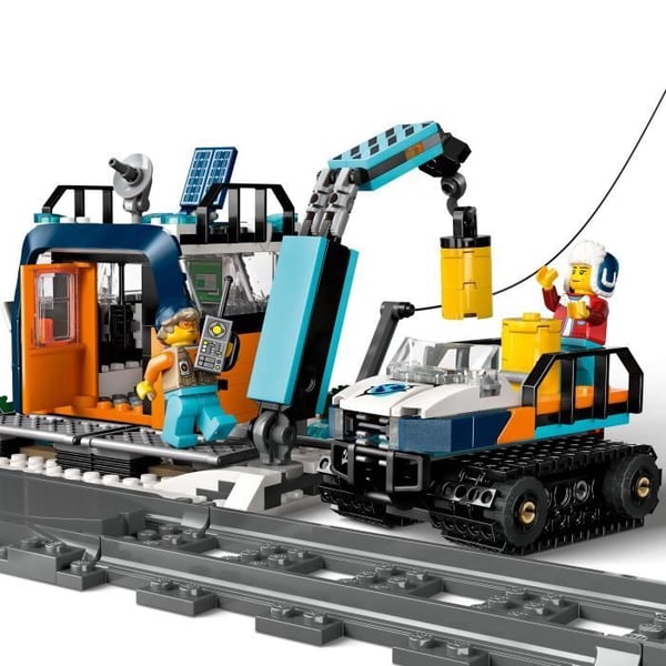 LEGO City 60470 Arktisten tutkimusmatkailijoiden pikajuna - Peli 7-vuotiaille ja sit� vanhemmille pojille
