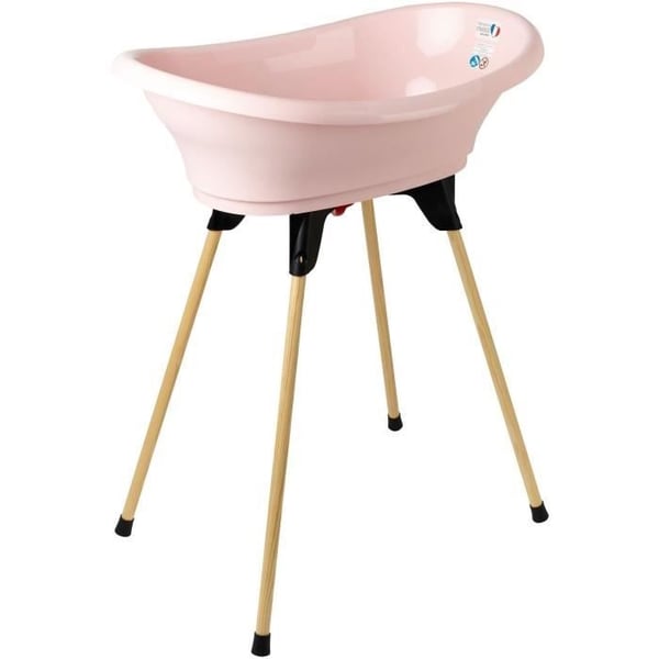 THERMOBABY TUB KIT VASCO Pulverrosa: badekar + f�dder + afl�bsslange