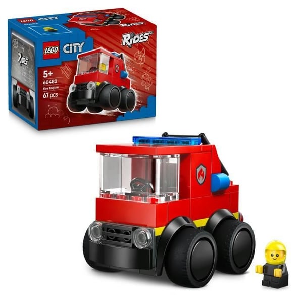 LEGO City 60482 Ajoneuvot - Paloauto - Luovaa leikki� 5+ ik�isille - Lahjaidea