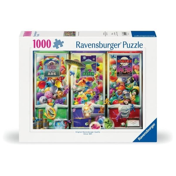 1000-bitars pussel Djur, utomjordingar och ninjor, från 14 år och uppåt, högkvalitativt pussel, många, 12001482, Ravensburger