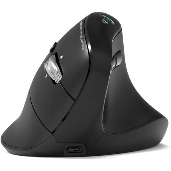 Langaton Hiiri - PORT Designs - 910204 ERGO AUDITOR - Bluetooth & 2.4 GHz - Ladattava - Musta