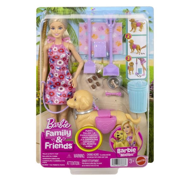 Nukke - MATTEL - JJB46 - K�velev� pentu - Pottaharjoittelu - Mukana tarvikkeet