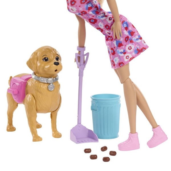 Nukke - MATTEL - JJB46 - K�velev� pentu - Pottaharjoittelu - Mukana tarvikkeet