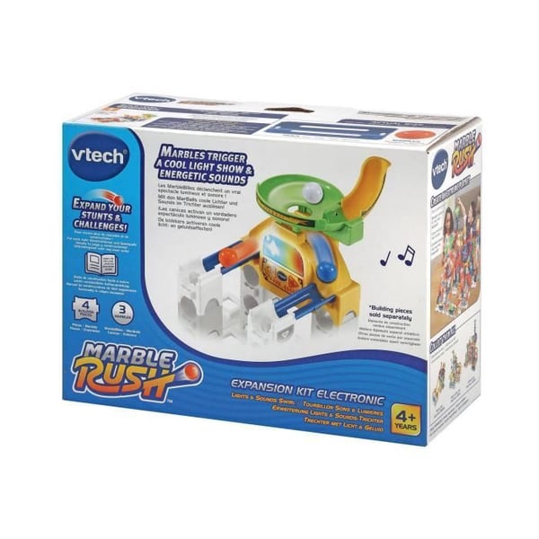 VTech - Marmor Rush Ball Circuit - Expansion Kit Electronic - Tourbillon Sons et Lumieres