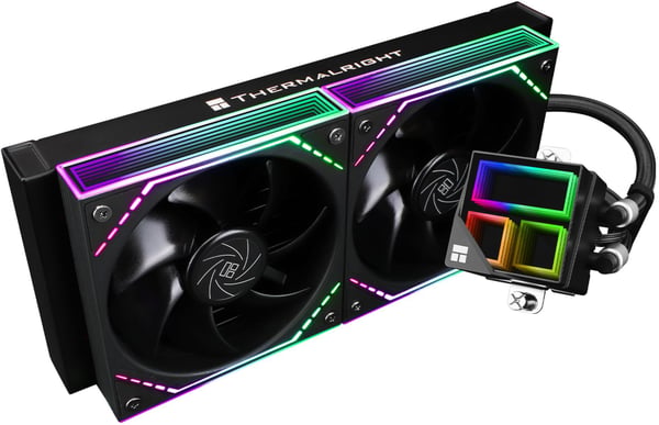 THERMALRIGHT - Frozen Infinity 240 - Vandk�ling AIO - 120 mm bl�sere - ARGB Intel AMD - Sort