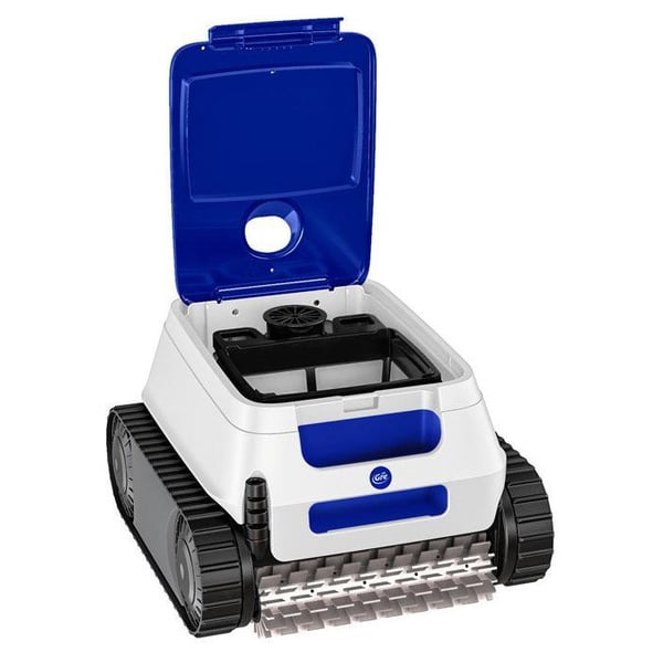 Robot Pool Gre er 230 - Vedligeholdelsesbaggrund, v�gge og vandlinjer - Begravet pool eller derover -grunden stiv v�g 9x4m - Automy 2H