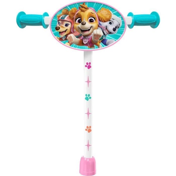 3-py�r�inen skootteri - PAW PATROL - vaaleanpunainen