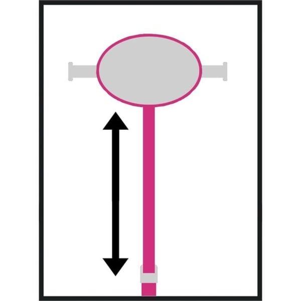 STAMP - 3-hjulig skoter - Barbie