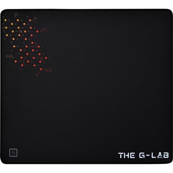 THE G-LAB Gaming Musematte L 450x400x4mm med skridsikker gummi