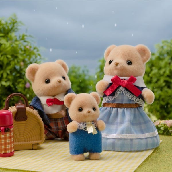 Biscuit Bear-familien - SYLVANIAN FAMILIES - Familier - Fra 3 �r