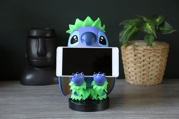 Disney Stitch Hula-figur - EXQUISITE GAMING - Cable Guys - Hållare för hörlurar, smartphone eller litet tillbehör - 20 cm