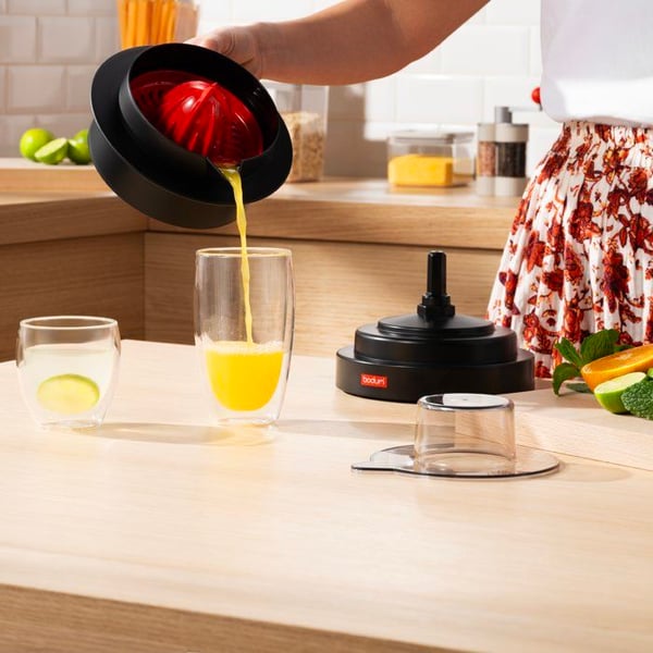 Elektrisk citruspresser - BODUM - ETTORE - 30 W - 350 ml - Sort