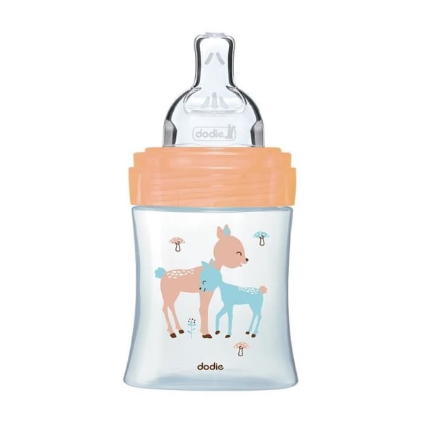 DODIE - Sensation + flaskes�t - glas (1 flaske 150 ml - 2 flasker 270ml - 1 slikkepind 0-2 m�neder)