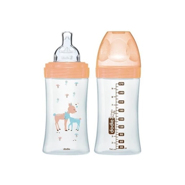 DODIE - Sensation + flaskes�t - glas (1 flaske 150 ml - 2 flasker 270ml - 1 slikkepind 0-2 m�neder)