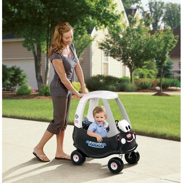 Hyggelig Coup� - Little Tikes - Politibil - B�rnebil - D�re, Horn og Gulv Skal Afmonteres - Fra 18 M�neder