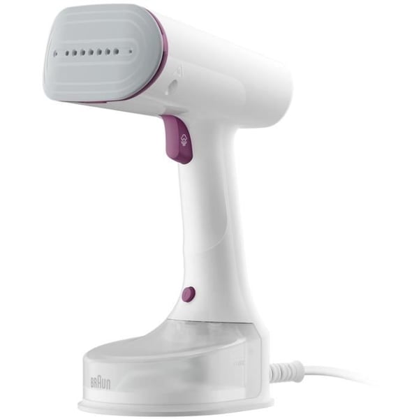 Braun GS5011PU Vertikal klädångare - 1200 W - 22 g/min - Vit/Lila