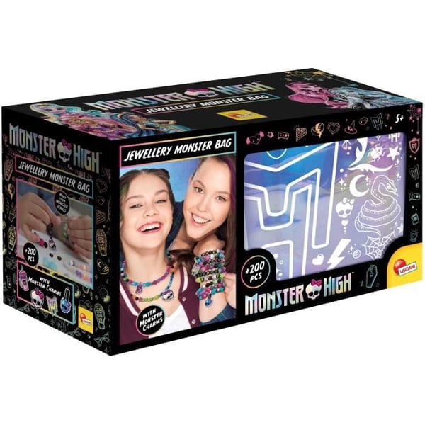 Monster High glitter smykkepose - LISCIANI - Skab fantastiske armb�nd og halsk�der