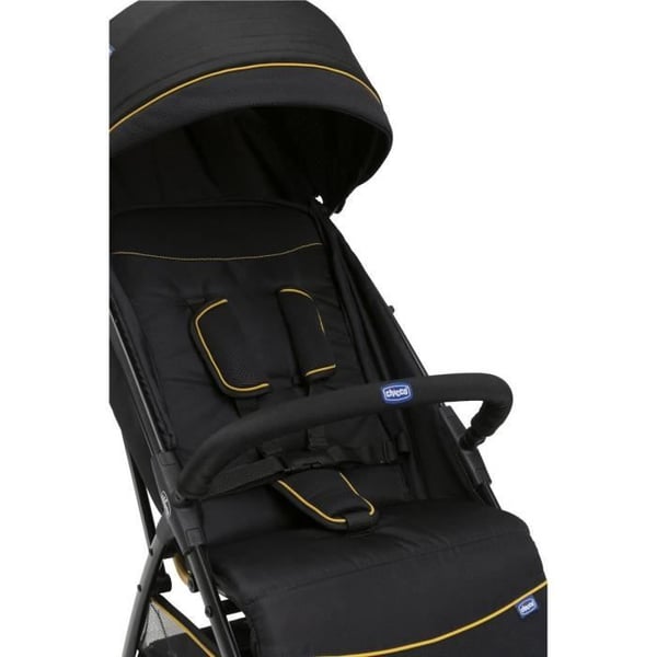 CHICCO Glee Unven Klapvogn - 4 hjul - Sort