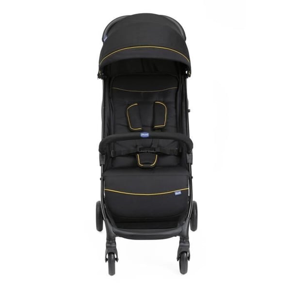 CHICCO Glee Unven Klapvogn - 4 hjul - Sort
