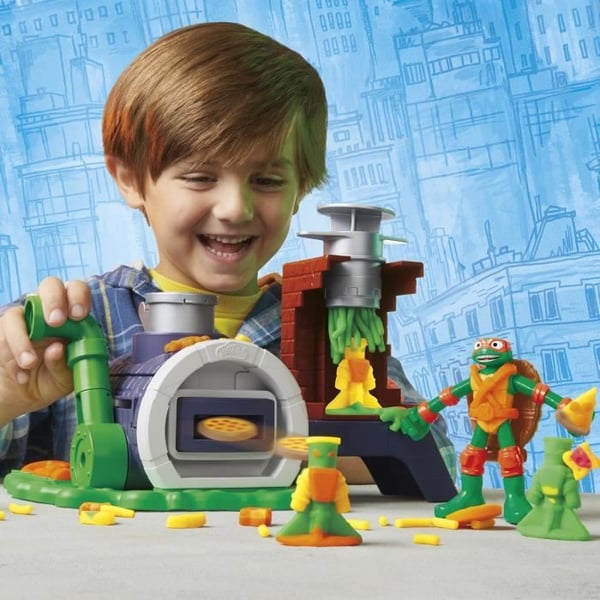 Play-Doh Teinimutanttininjakilpikonnat Pizzaheitin, muovailuvahasarja