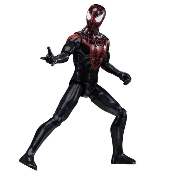 Miles Morales 30 cm actionfigur, Titan-serien, superheltelegetøj til børn, Marvel Spider-Man, alder 4+