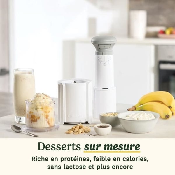 CUISINART-j��tel�kone - ICEFD10E - 250 W - 3 x 240 ml - Valkoinen