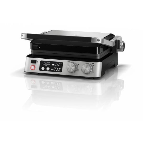 Monitoimigrilli - BRAUN - Monitoimigrilli 7 - 2000 W - 3 l�mmitysasentoa - Musta/Ter�s
