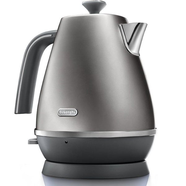 Vedenkeitin - DELONGHI - KBI2001.S - 2000 W - 1,7 L - Mattametalli / Kromiyksityiskohdat