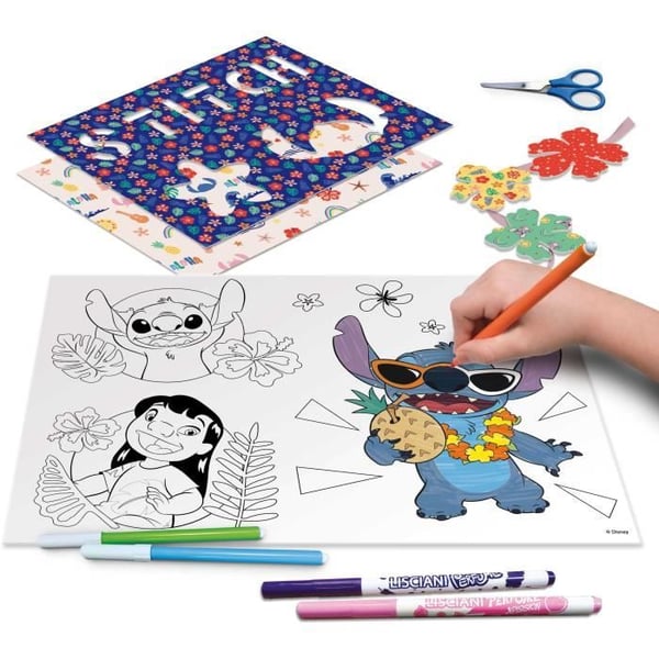Tegnesæt - LISCIANIGIOCHI - STITCH - Lysbord - Modeller, Tuscher