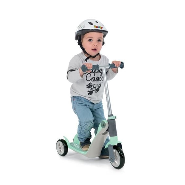 Smoby - palautettavissa 2 in 1 - draisilainen patinte, joka on muunnettu luisteluun - 3 py�r�ksi