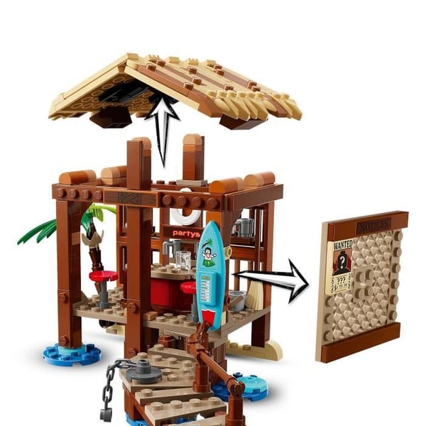 LEGO ONE PIECE 75636 Fuchsia Landsbybar - Byggeleget�j til drenge fra 8 �r