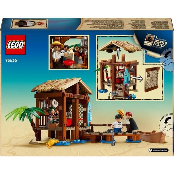 LEGO ONE PIECE 75636 Fuchsia Landsbybar - Byggeleget�j til drenge fra 8 �r
