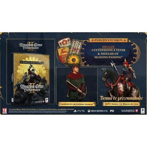 Kingdom Come: Deliverance II - Gold Edition - PS5-peli