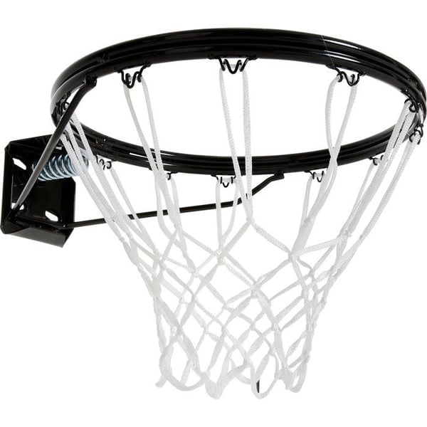 Basketkorg med fjädrar - Svart