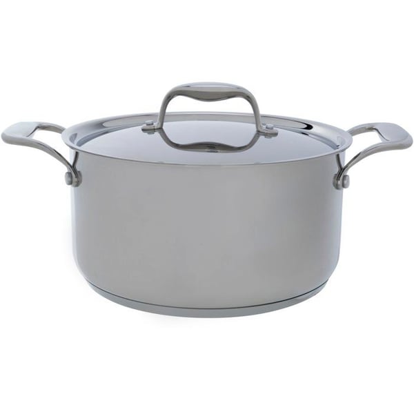 Gryta - MYSIG & TRENDY - KLASSISK - Rostfritt stål - Ø22 cm - 4,18 L - Lämplig för alla spishällar inklusive induktion
