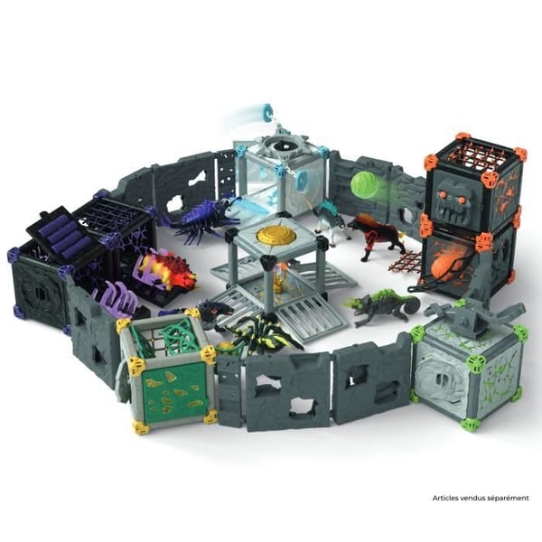 BattleCave Arena: Lava vs Darkness, kamparena for Eldrador-figurer, SCHLEICH 42673 Eldrador Creatures, 7 �r