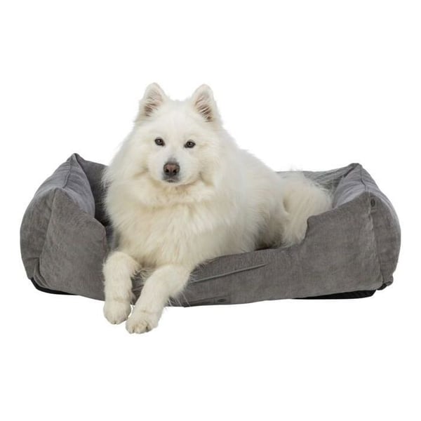 Koirankori - TRIXIE - VITAL LENNOX - Chenille-kangas - 60 x 50 cm - Harmaa