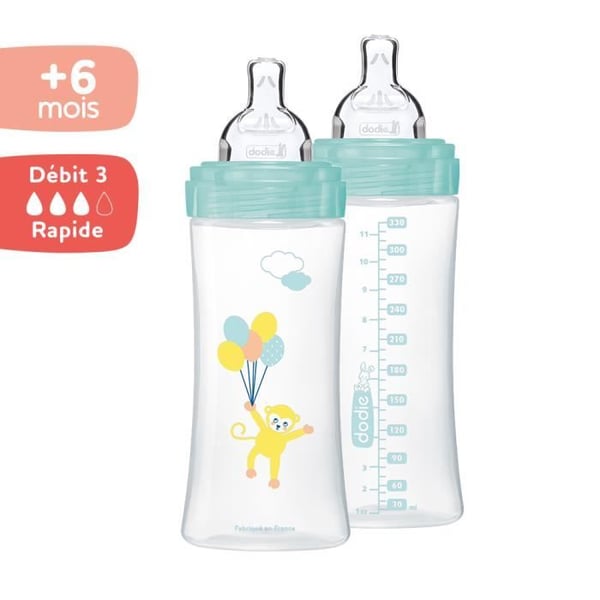 Dodie - Masser af 2 Sensation + flasker 330 ml